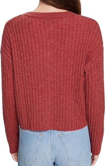 Кардиган прямого кроя женский / Коралловый / 50