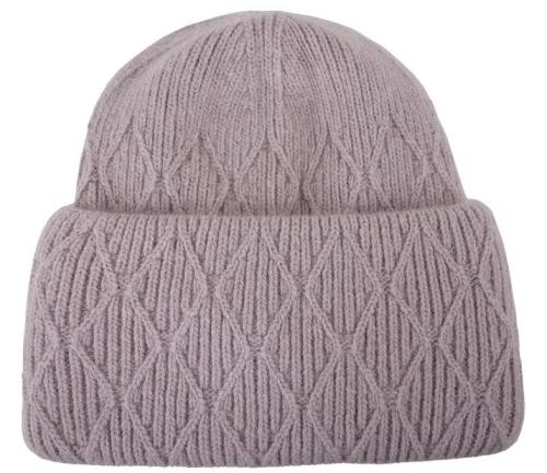 Фото Шапка с шерстью женская