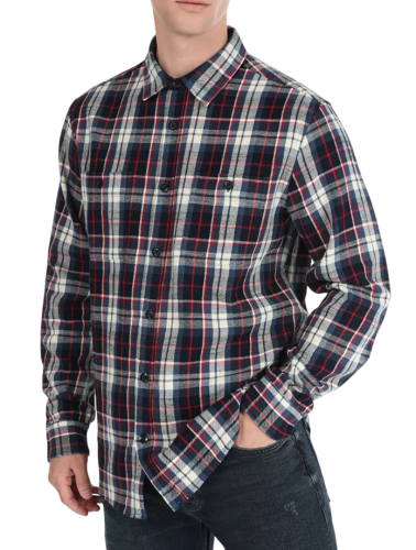 Фото Рубашка с длинным рукавом мужская