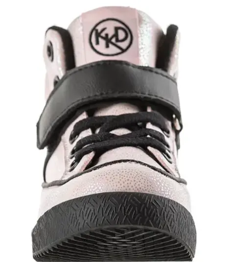 Ботинки из экокожи для девочки / Розовый / 26