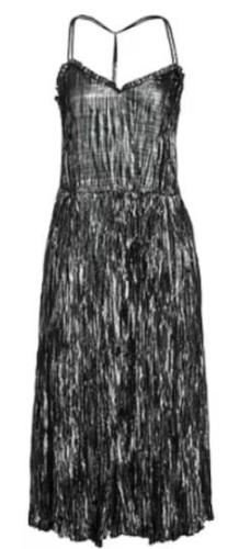 Фото Платье с металлическим эффектом женское