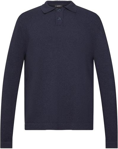 Фото Поло с длинным рукавом мужское