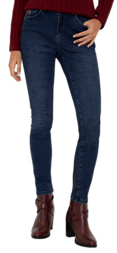 Фото Джинсы зауженные женские