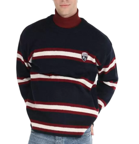 Фото Джемпер с принтом мужской