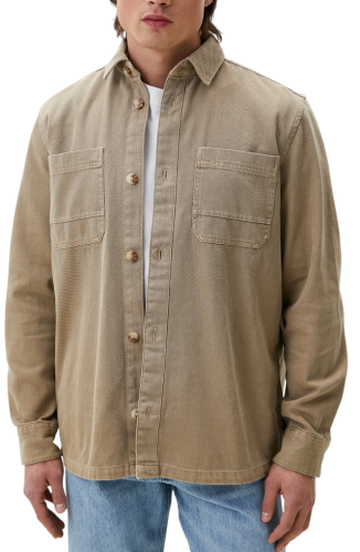 Фото Рубашка с длинным рукавом мужская