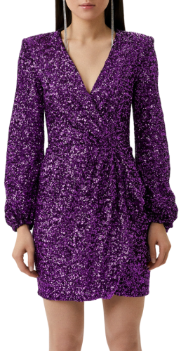 Фото Платье с пайетками женское