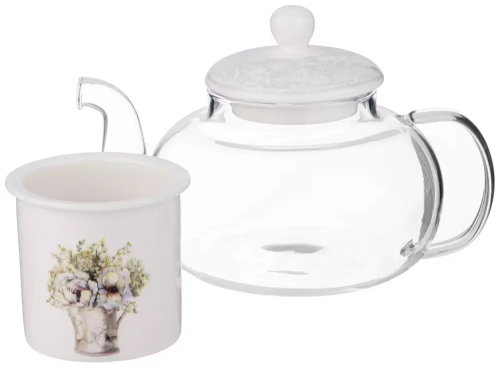 Фото Заварочный чайник с ситом, 650 мл