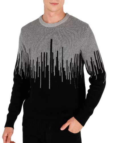 Фото Джемпер с принтом мужской