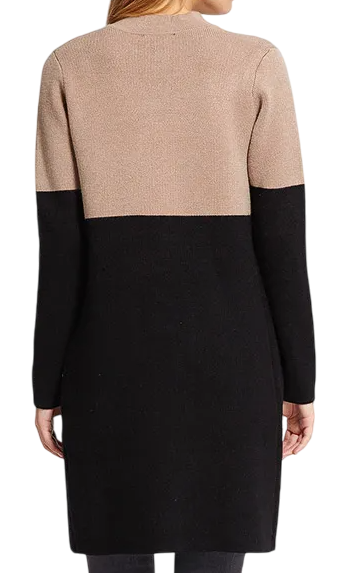 Кардиган удлиненный женский / Черный / 40