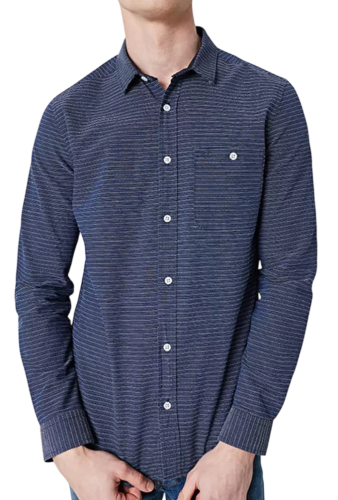 Фото Рубашка в полоску мужская