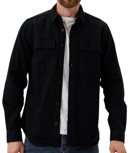 Фото Рубашка прямого кроя мужская