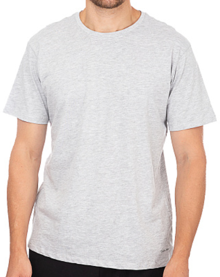Футболка хлопковая мужская  / Серый / 46