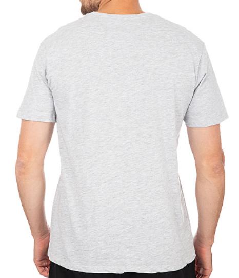 Футболка хлопковая мужская  / Серый / 46
