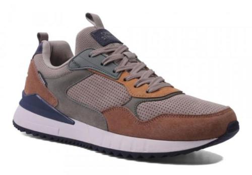 Фото Кроссовки из замши мужские