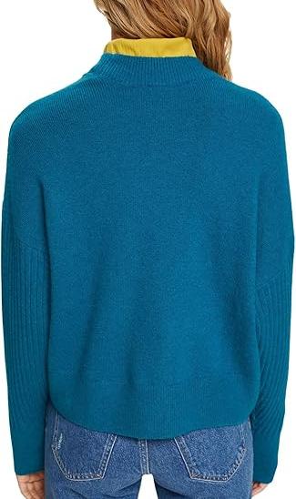 Кардиган на пуговицах женский / Синий / 48