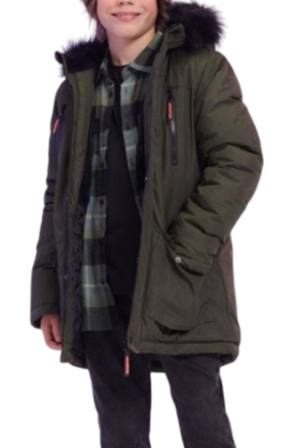 Фото Куртка удлиненная для мальчика