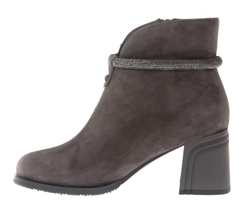 Фото Ботильоны велюровые женские