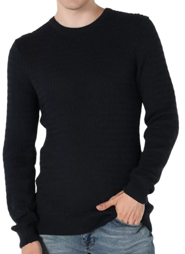 Фото Свитер хлопковый мужской