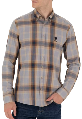 Фото Рубашка с принтом мужская