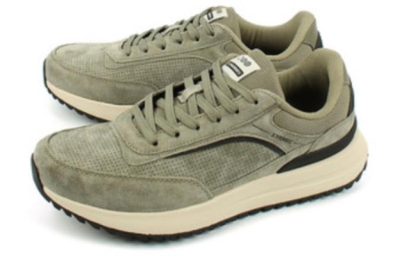 Кроссовки из замши унисекс / Хаки / 41