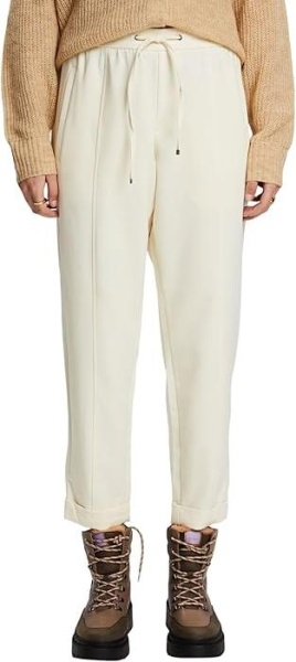 Брюки зауженные женские / Бежевый / 40