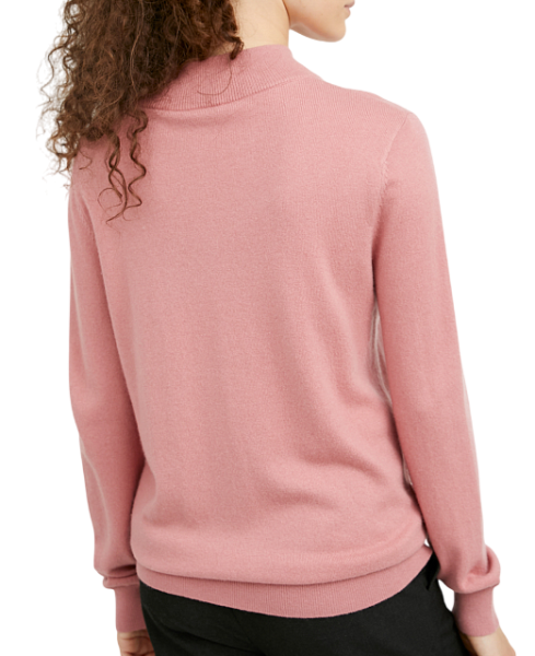 Джемпер прямого кроя женский / Светло-розовый / 52