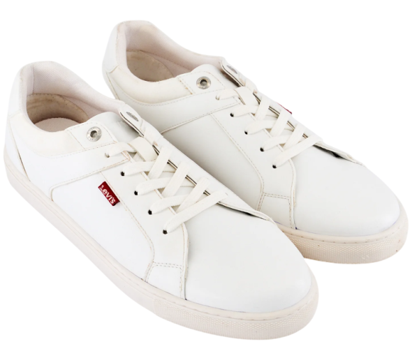 Кеды с логотипом мужские / Белый / 44