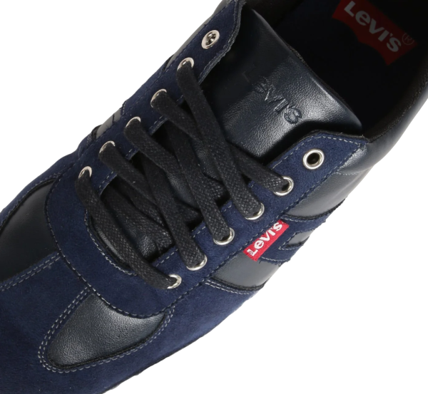 Кеды мужские с логотипом / Синий / 43