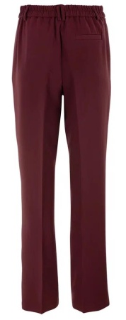 Брюки прямые женские / Бордовый / 48