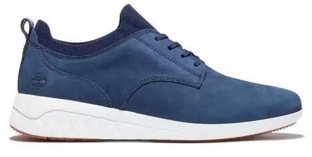 Кроссовки кожаные унисекс / Синий / 37.5