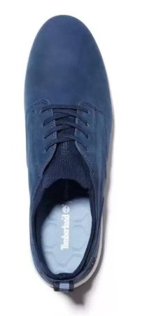 Кроссовки кожаные унисекс / Синий / 37.5