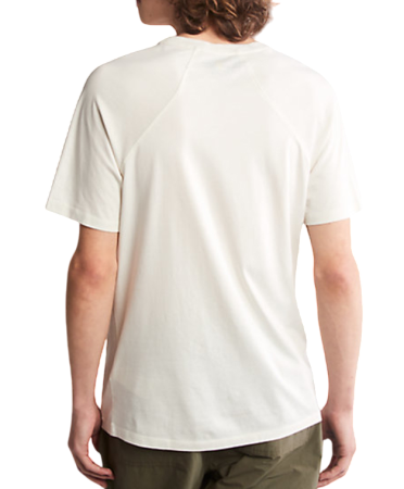 Футболка мужская из хлопка / Белый / 46