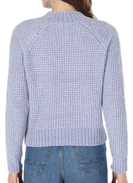 Джемпер прямого кроя женский / Голубой / 46