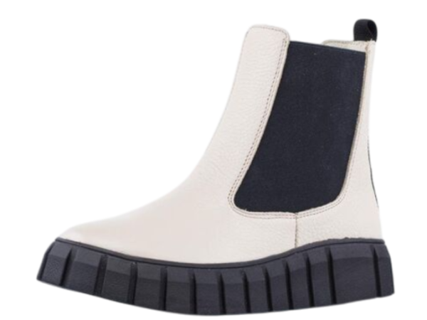 Сапоги из кожи для девочки / Бежевый / 38