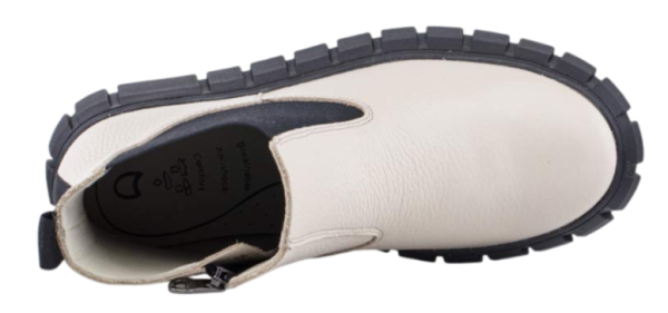 Сапоги из кожи для девочки / Бежевый / 39