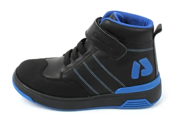 Ботинки из кожи для мальчика / Черный / 31