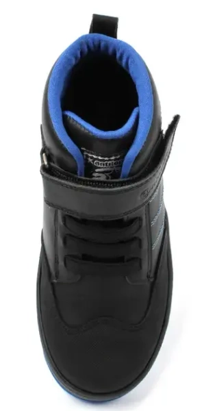 Ботинки из кожи для мальчика / Черный / 31