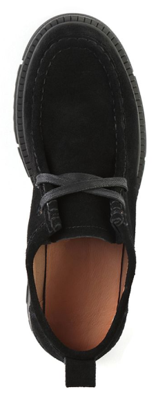 Полуботинки кожаные женские / Черный / 36