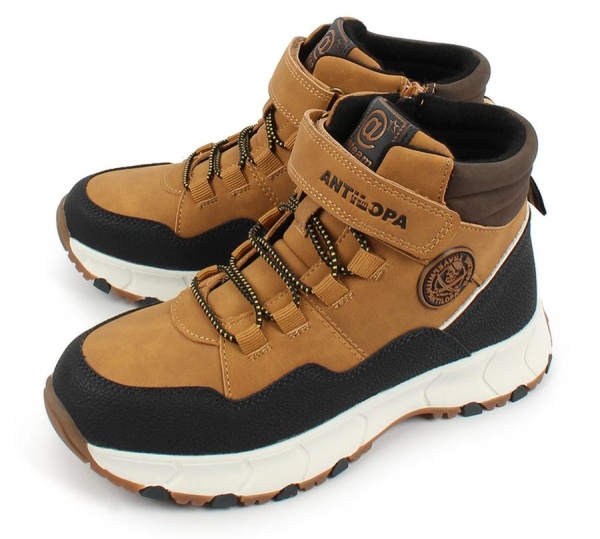 Ботинки из экокожи для мальчика / Желтый / 30