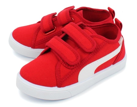 Кеды из текстиля для мальчика / Красный / 31