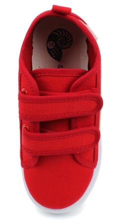 Кеды из текстиля для мальчика / Красный / 31