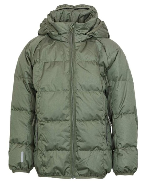 Куртка с капюшоном для мальчика / Зеленый / 104