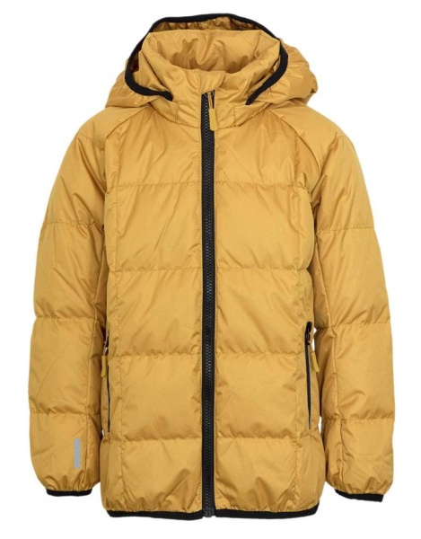 Куртка с капюшоном для мальчика / Желтый / 104