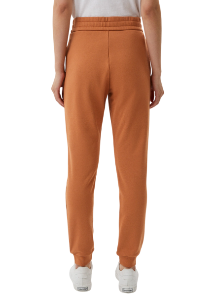 Брюки джоггеры с логотипом женские / Персиковый / 44