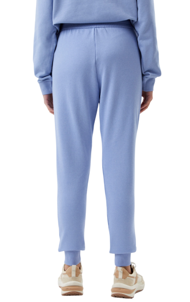 Брюки джоггеры с логотипом женские / Голубой / 46