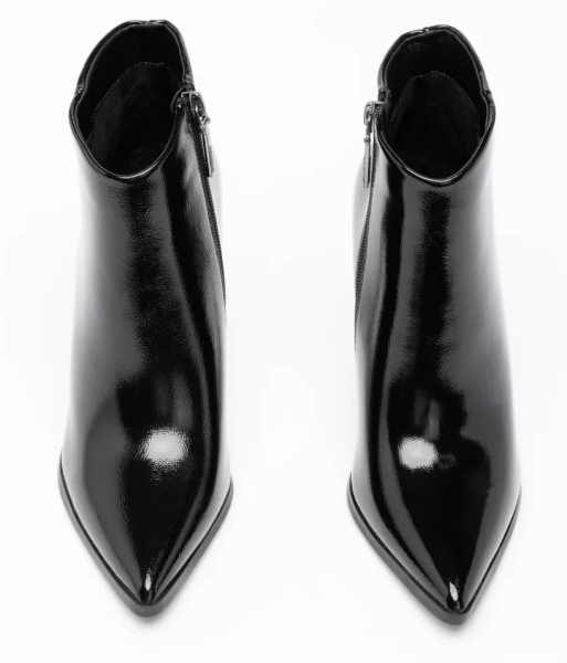 Ботильоны повседневные женские / Черный / 38