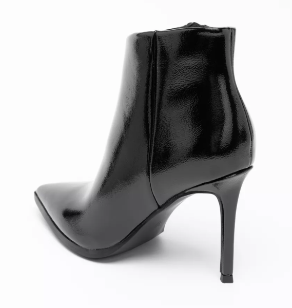 Ботильоны повседневные женские / Черный / 38