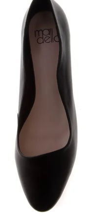 Балетки кожаные женские / Черный / 41