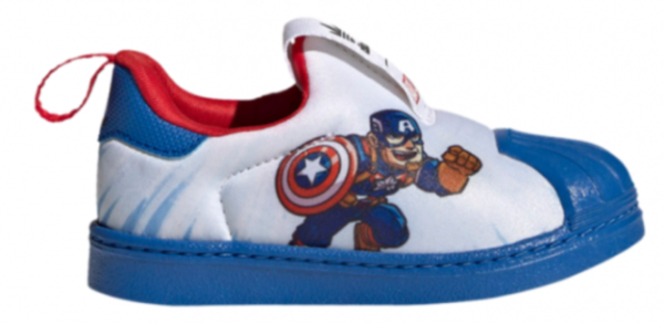 Кеды Superstar 360 для мальчика / Белый / 21