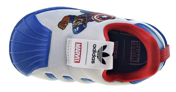 Кеды Superstar 360 для мальчика / Белый / 21